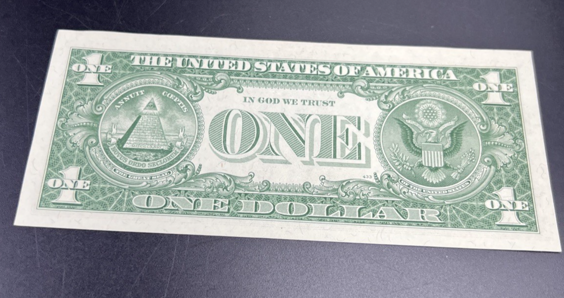 1957 A $1 One Dollar US Silver Certificate CH AU Neat Serial Number #41