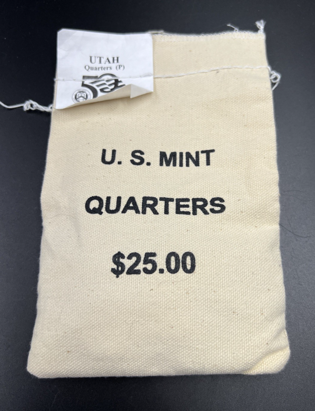 U.S. Mint Bag of 100 2007 P Utah State Statehood Quarters BU UNC