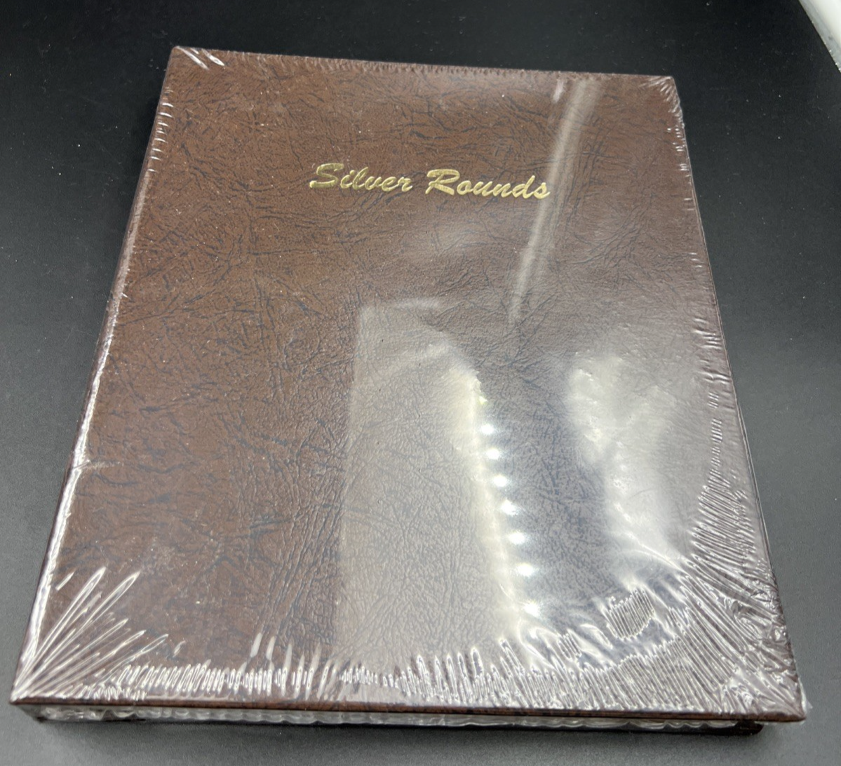 Dansco Album 7084 Silver Rounds Empty No Coins New in Shrink Wrap SK#A