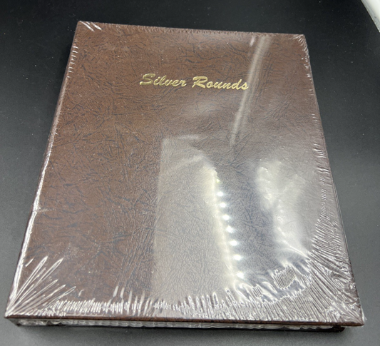 Dansco Album 7084 Silver Rounds Empty No Coins New in Shrink Wrap SK#A