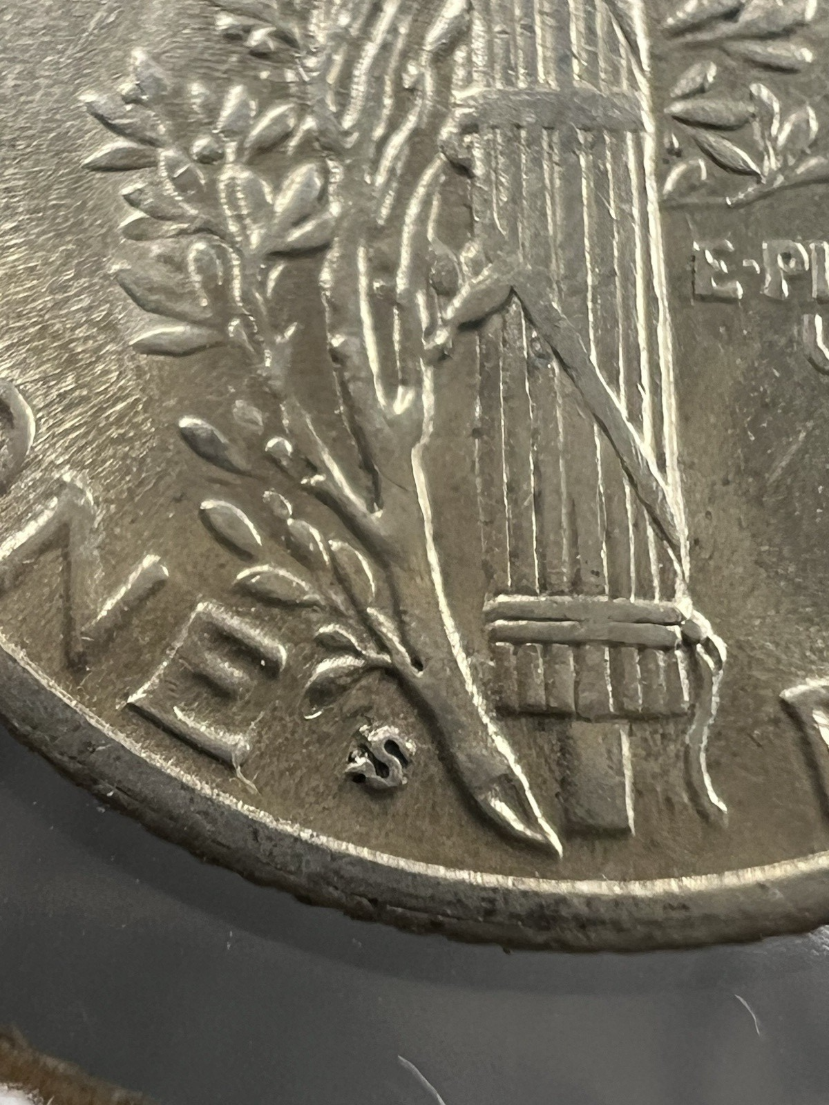 1940 S Mercury Silver Dime S / S FS-501 RPM Variety AU About UNC