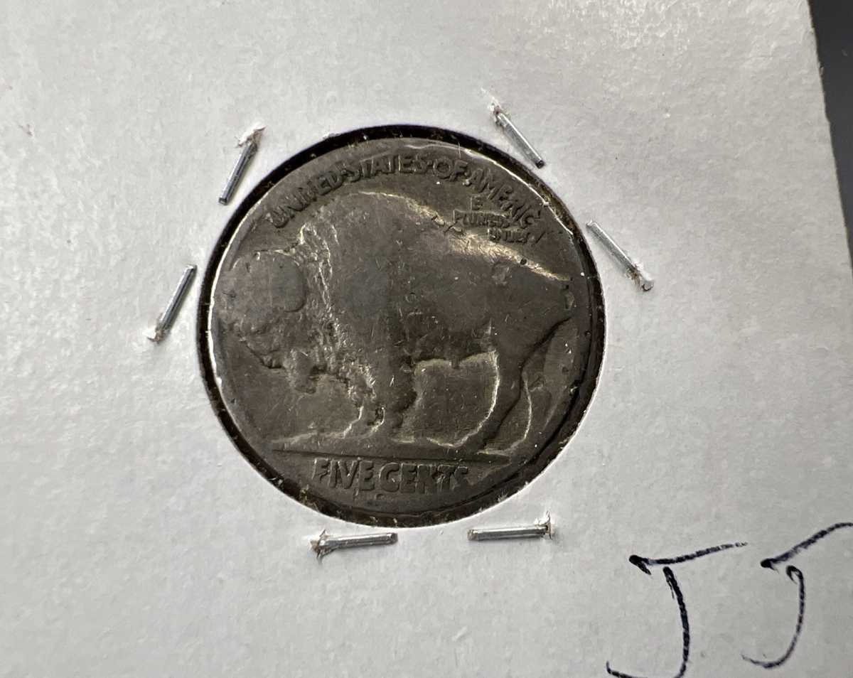 Hobo Buffalo Nickel Coin Modern Carving SKU#JJ