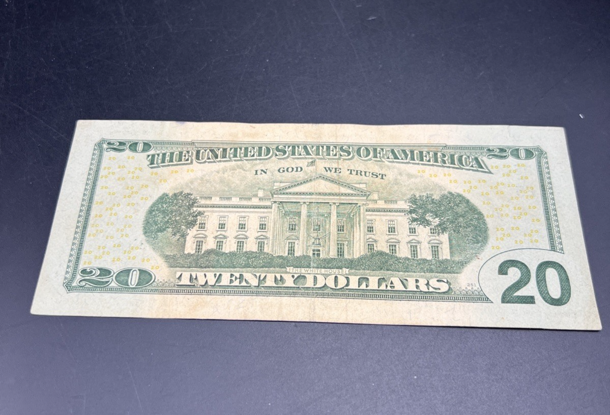 2017 Star * $20 FRN Federal Reserve Note Fine Circ #830