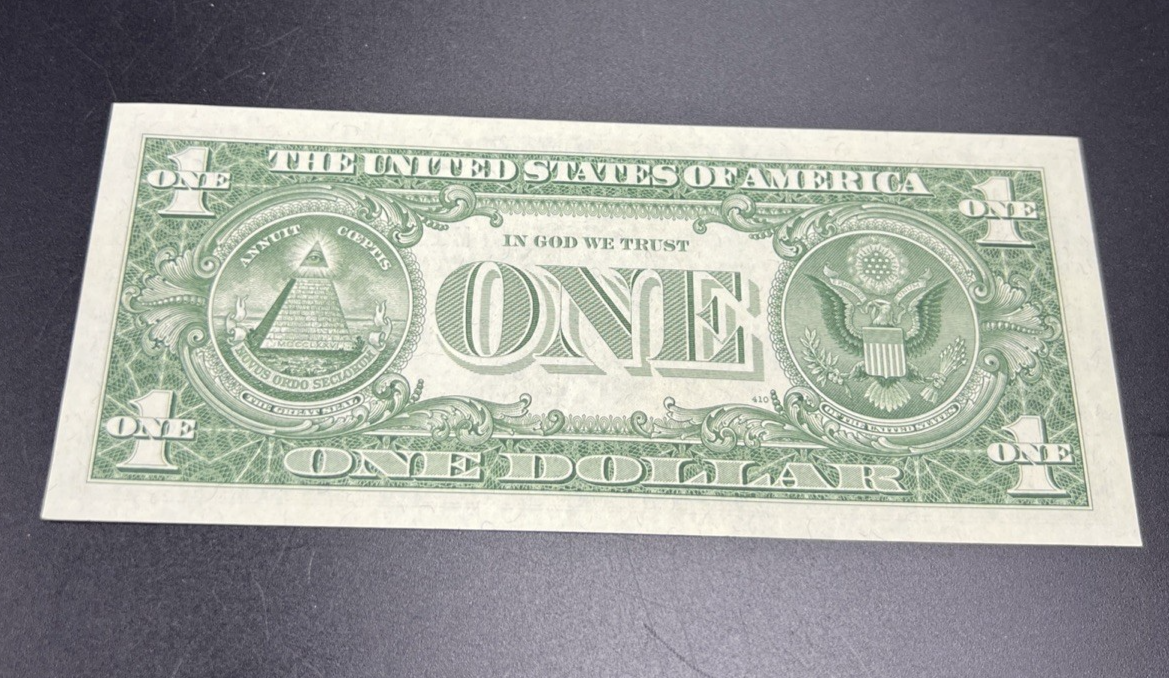 1957 A $1 One Dollar Blue Seal Silver Certificate UNC Uncirculated #459