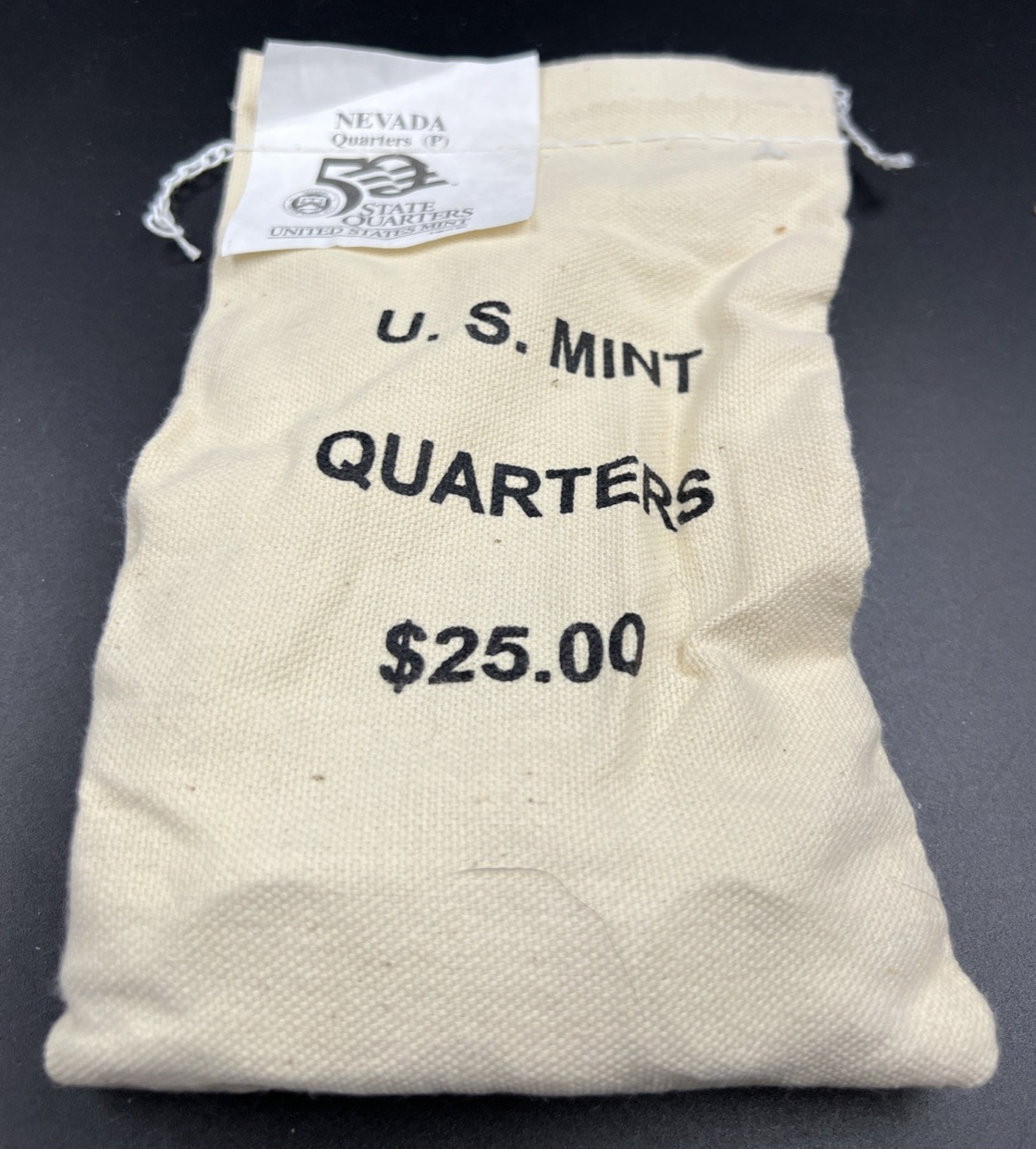U.S. Mint Bag of 100 2006 P 25c Nevada State Statehood Quarter Coins BU UNC