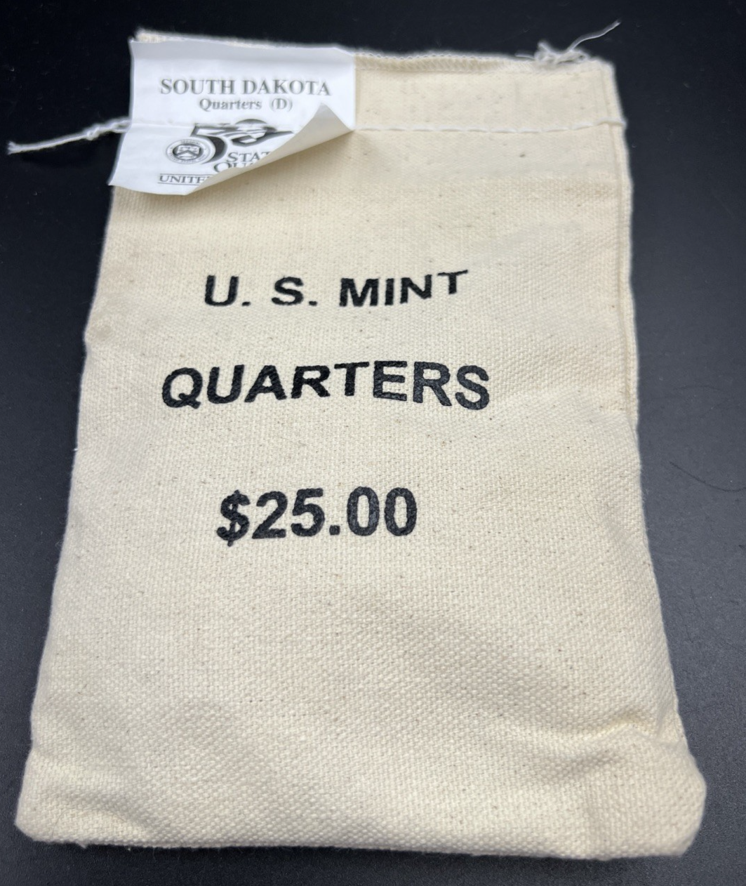 U.S. Mint Bag of 100 2006 D South Dakota State Statehood Quarters BU UNC
