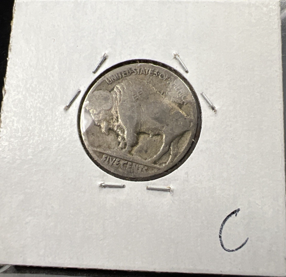 Hobo Buffalo Nickel Coin Modern Carving SKU#C