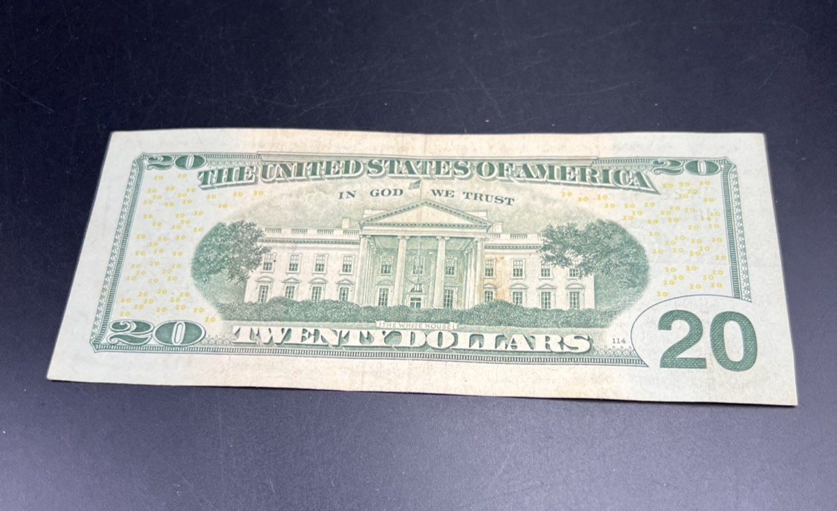 2013 $20 FRN Federal Reserve Note VG Circ Neat Serial #22271222
