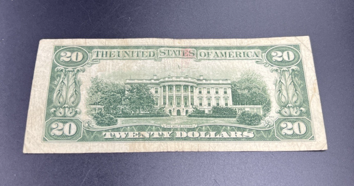 1950 A $20 FRN Federal Reserve Note St. Louis District VG Circ #289