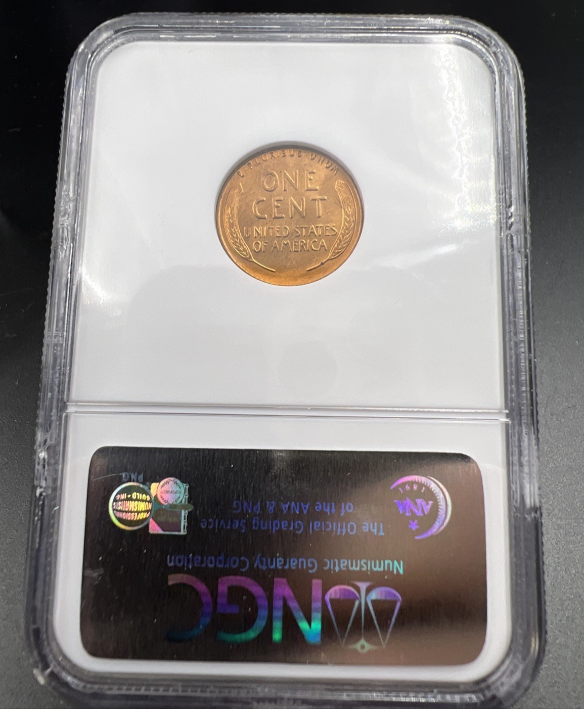 1939 S 1c Lincoln Wheat Cent Penny Coin NGC MS67 RD #005