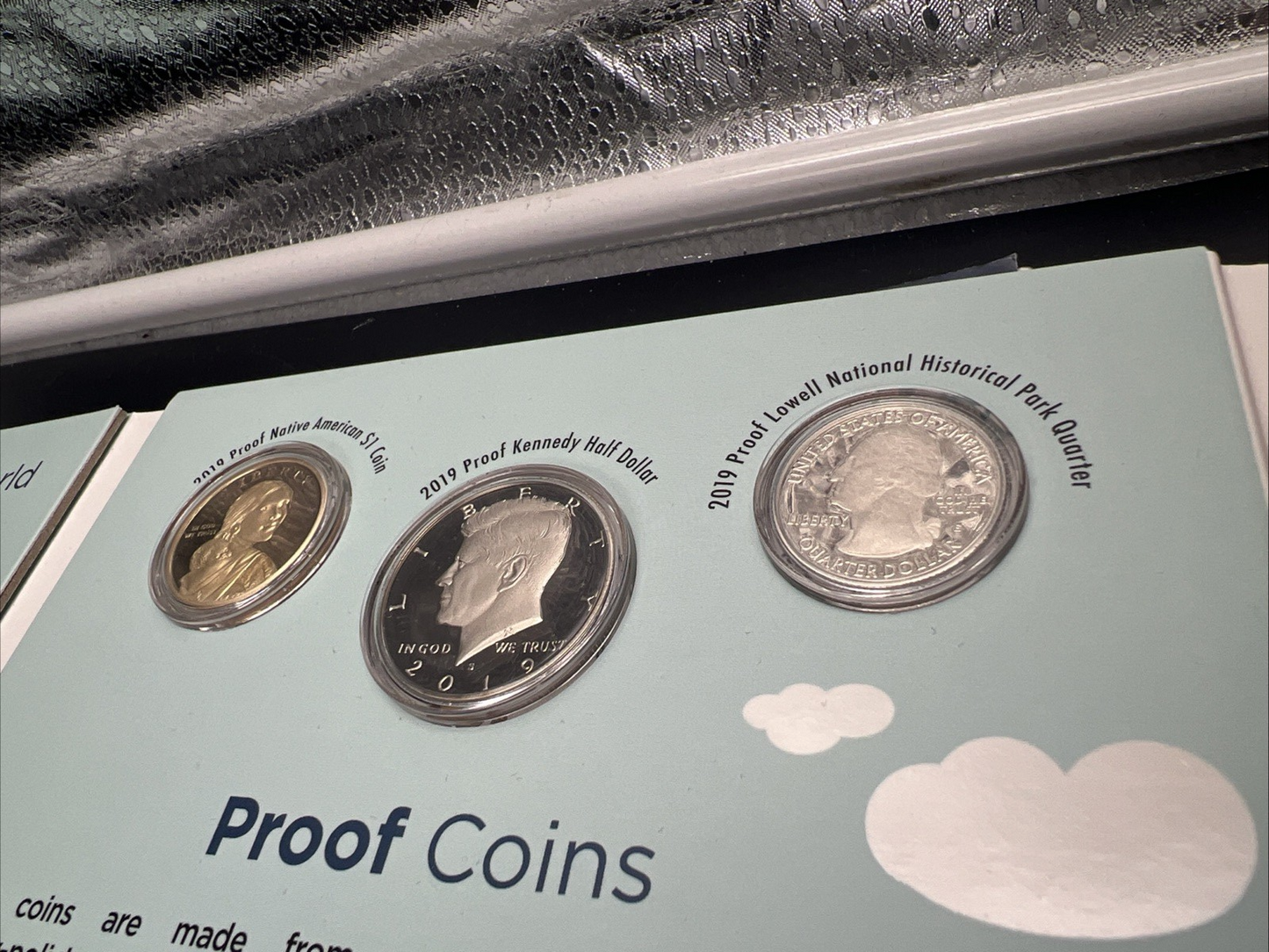 2019 Coin Starter & Activity US Mint Booklet with Proof & Circulating Coins #a