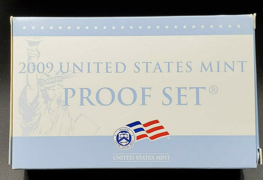 2009 S US Proof Clad 18 Coin Set OGP