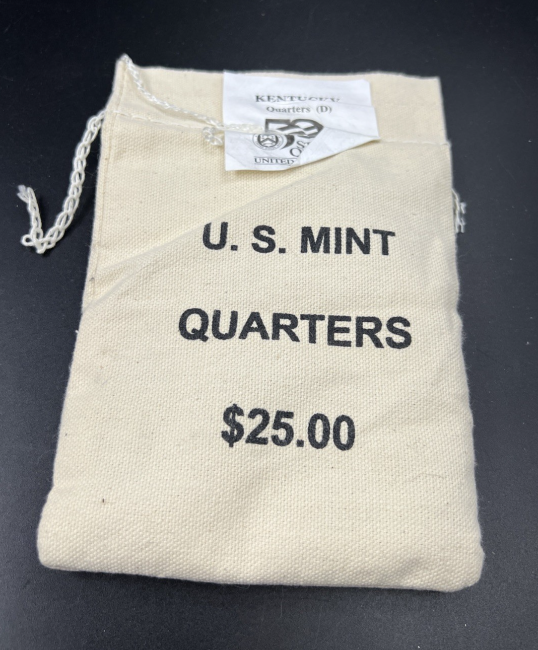 U.S. Mint Bag of 100 2001 D Kentucky State Statehood Quarters BU UNC