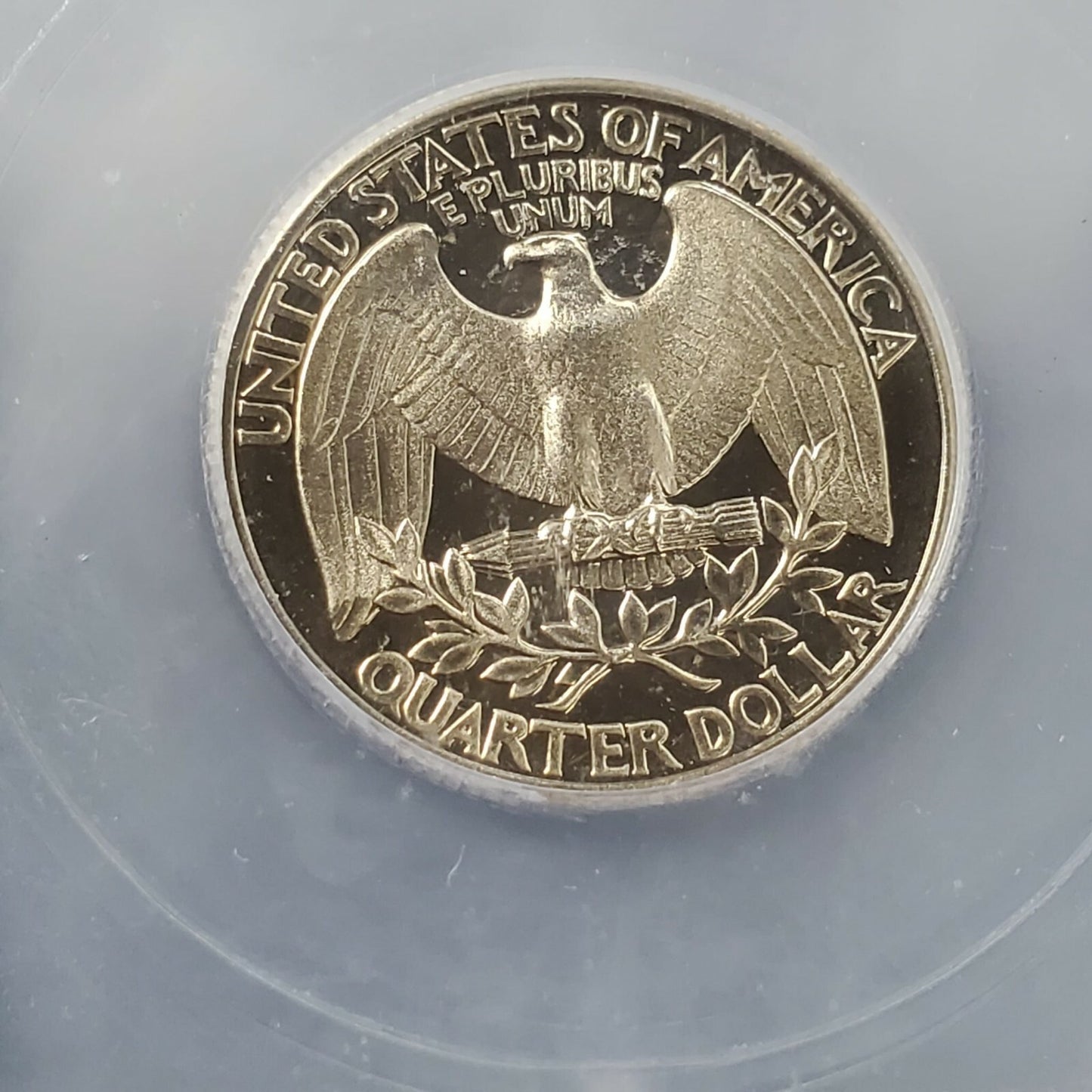 1977 S 25C Washington Quarter Clad Coin ICG PR70 Dcam Perfect Grade Proof Gem 2