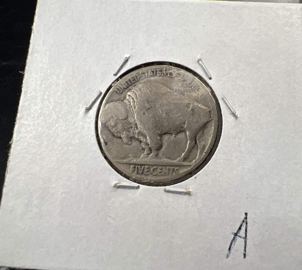 Hobo Buffalo Nickel Coin Modern Carving SKU#A