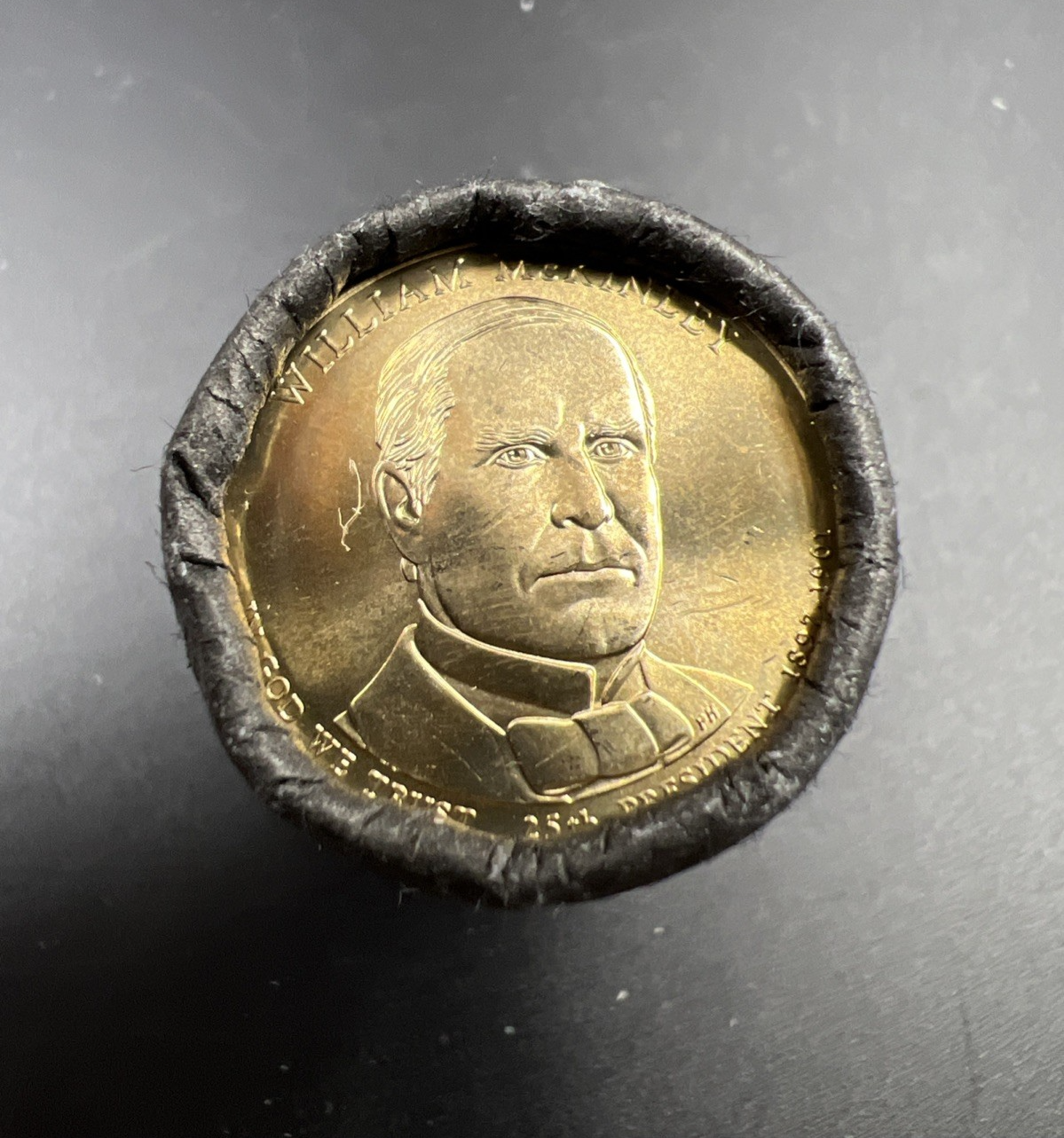 2013 P William McKinley Presidential Dollar US Mint BU Roll 25 Coins Unc