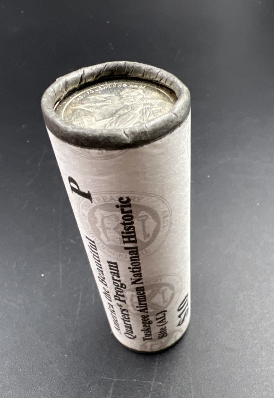 US Mint Certified 2021 P Tuskeegee Airman ATB Quarter 40 Coin BU Roll