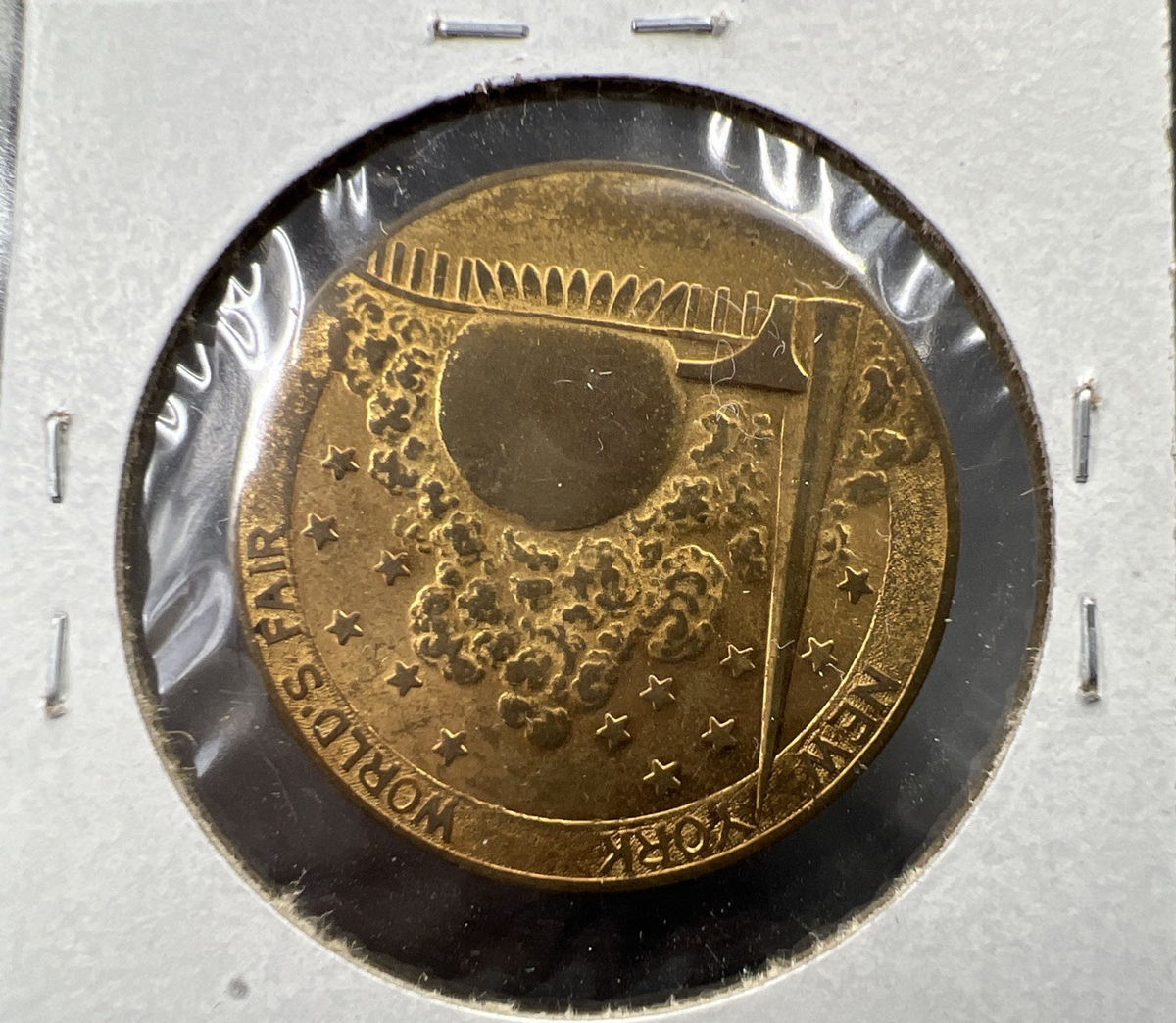 1939 NY World's Fair Communications Building Medal CH AU