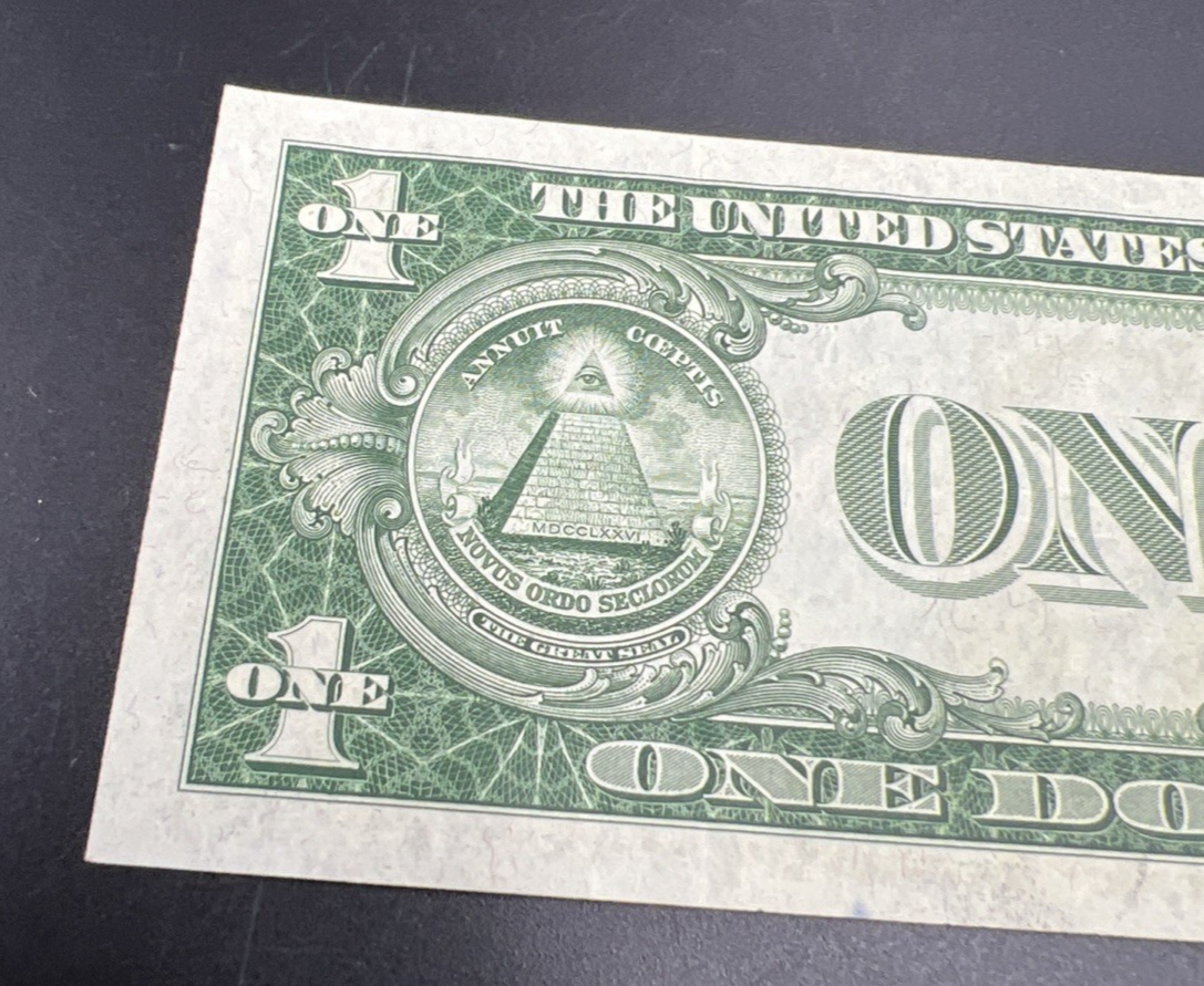 1935 D $1 Narrow Margin One Dollar Silver Certificate CH XF / AU #288