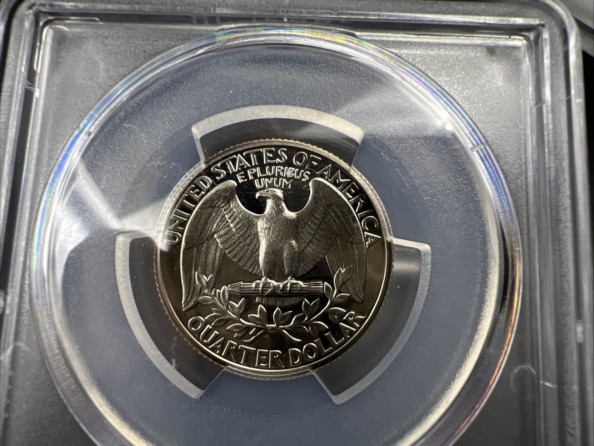 1977 S 25c Washington Clad Proof Quarter Coin PR69 PCGS #669