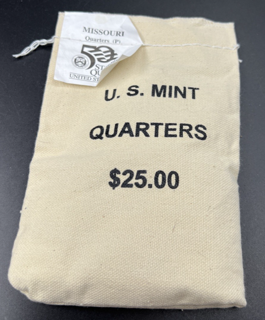 U.S. Mint Bag of 100 2003 P Missouri State Statehood Quarters BU UNC