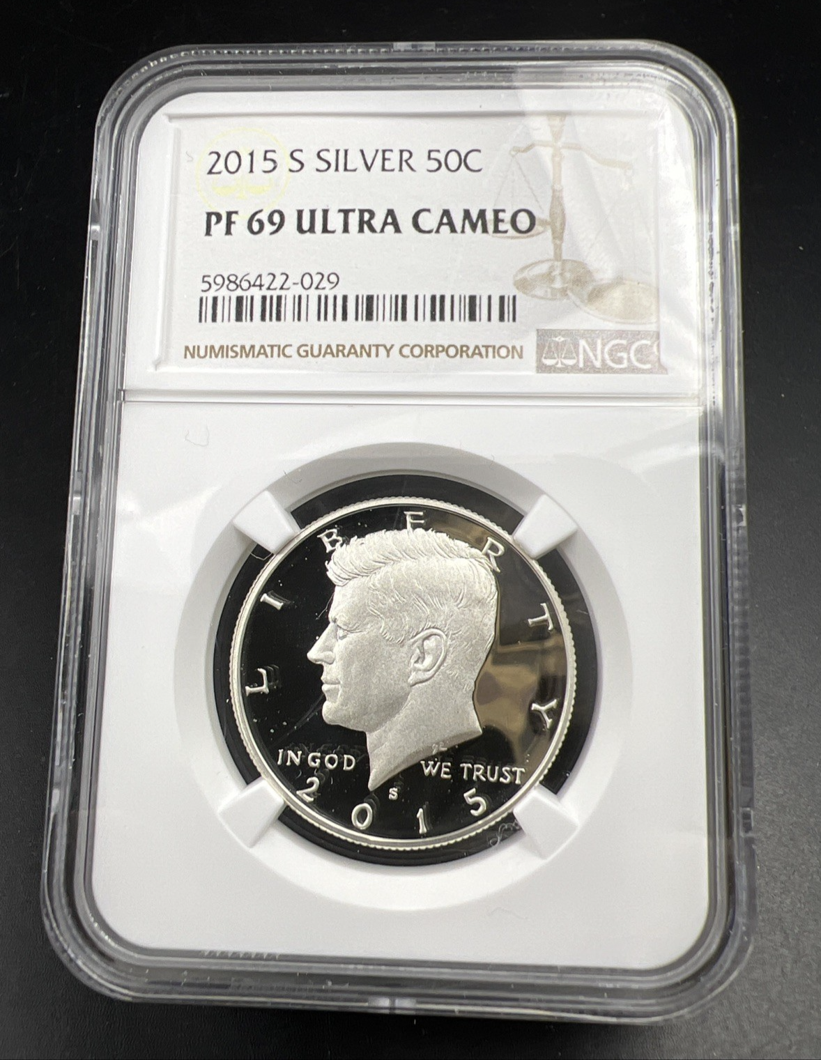 2015 S 50c Kennedy Silver Half Dollar Coin NGC PF69 UCAM #029