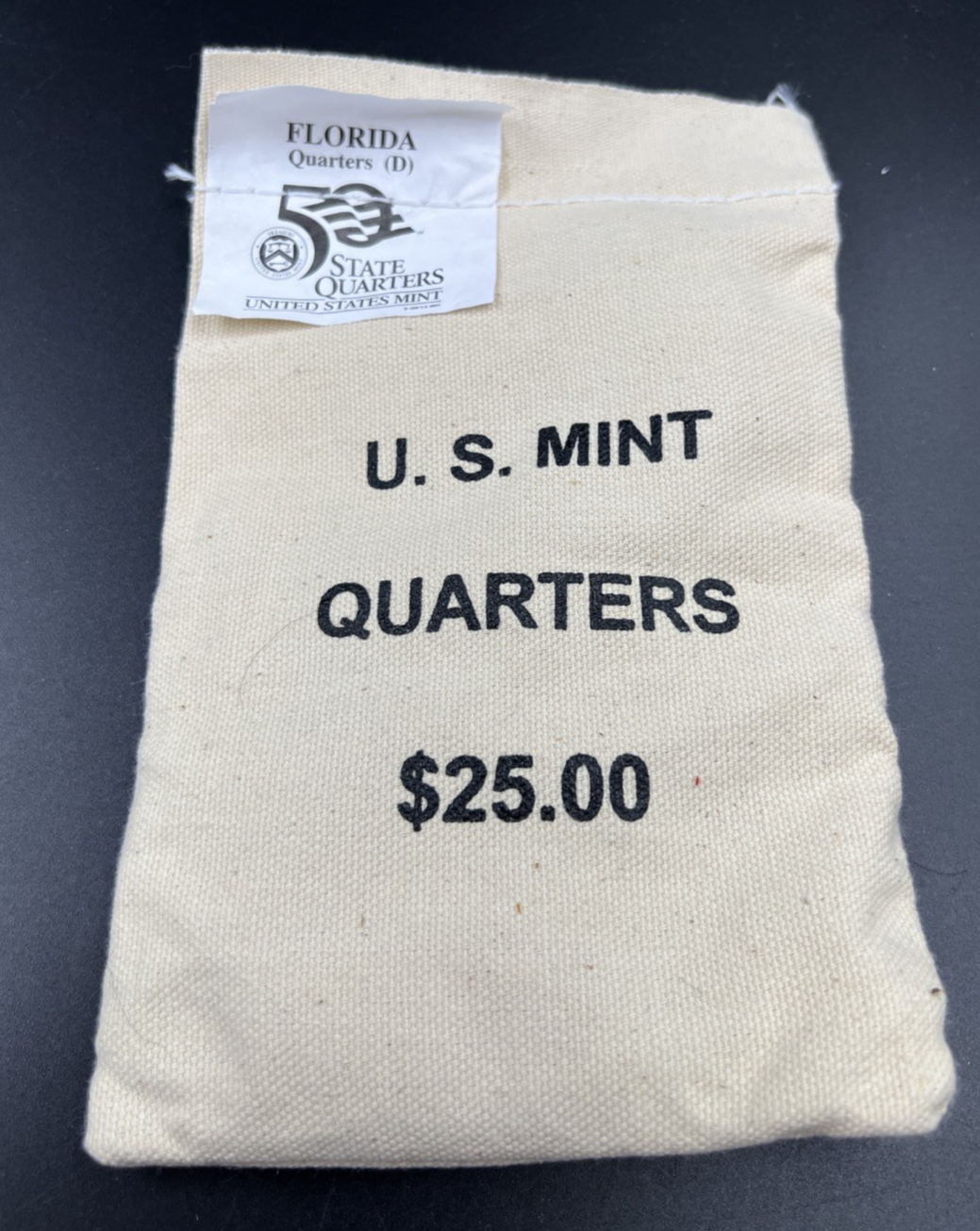 U.S. Mint Bag of 100 2004 D Florida State Statehood Quarters BU UNC