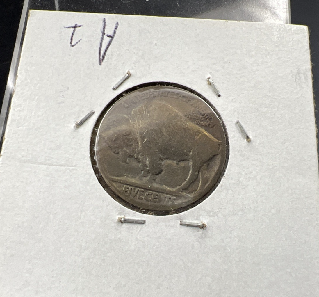 Hobo Buffalo Nickel Coin Modern Carving SKU#A1