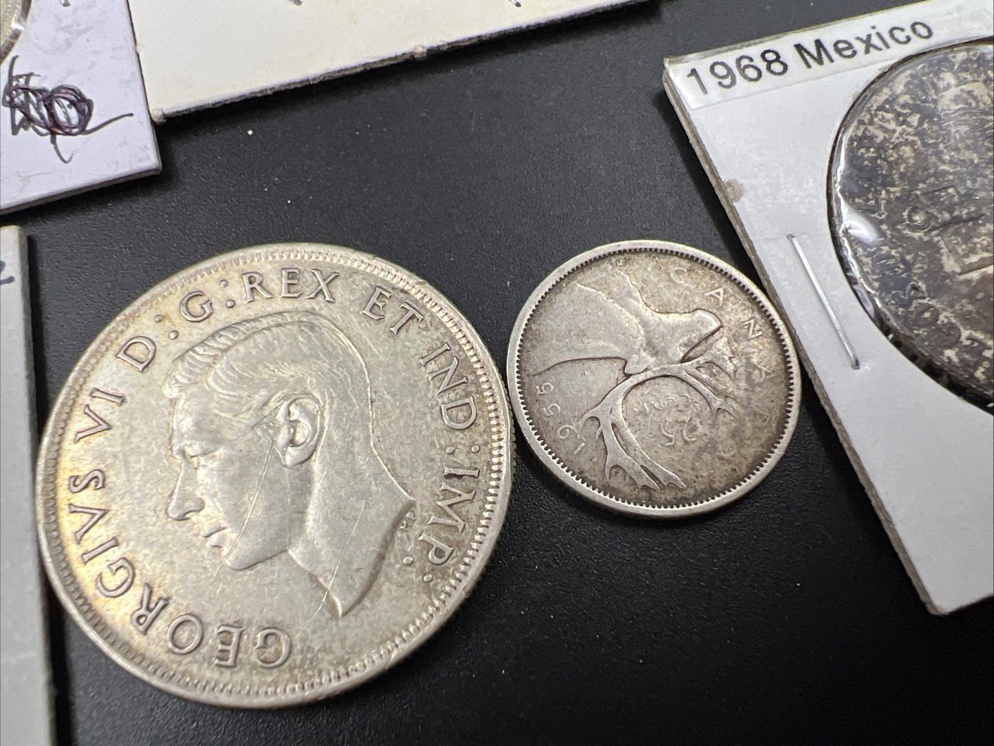 2.19 Oz ASW Weight Silver World Coin Lot SKu#B - 9 coins