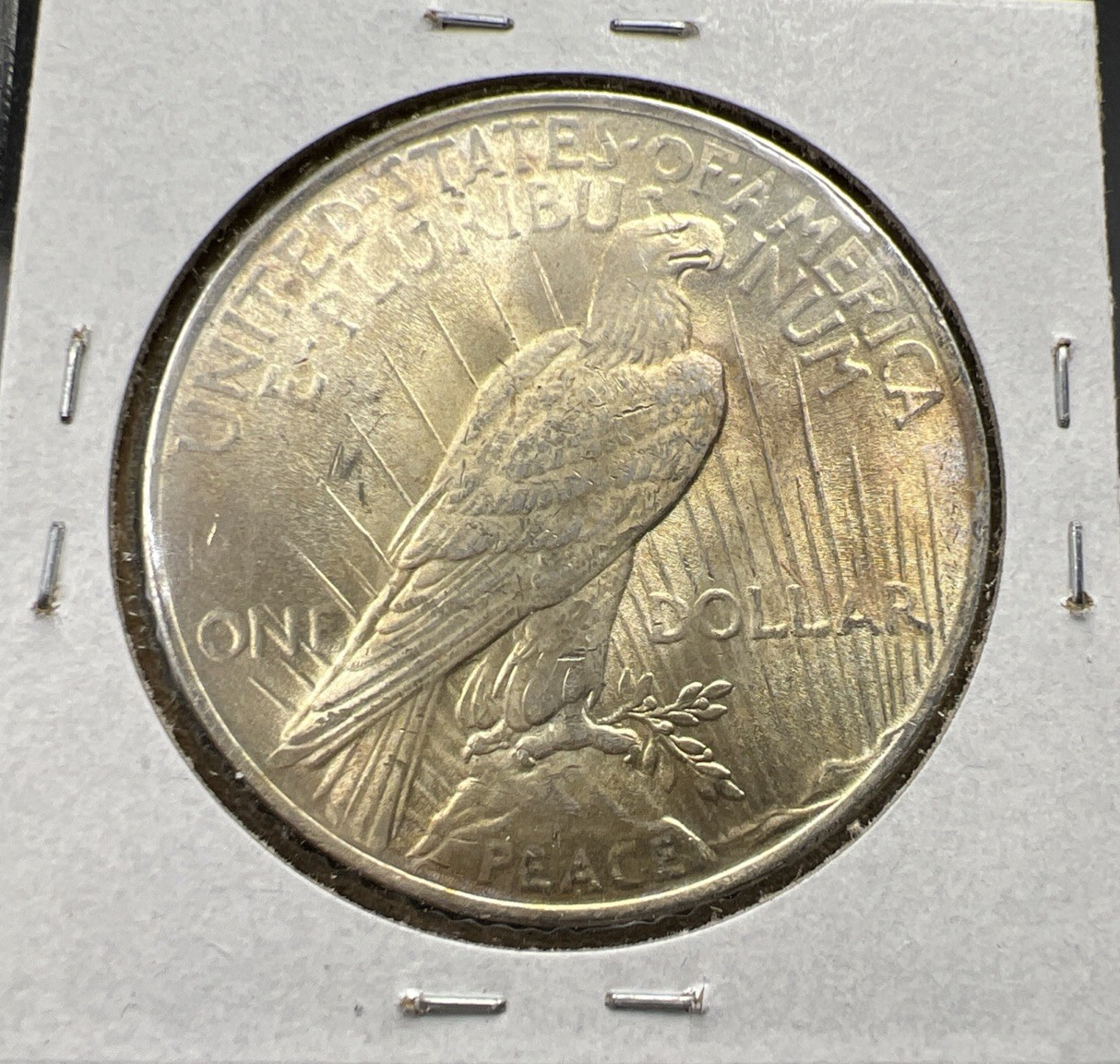 1922 $1 Peace Silver Dollar Coin Vam 2F Variety Hairpin BU UNC Top 50 VAM