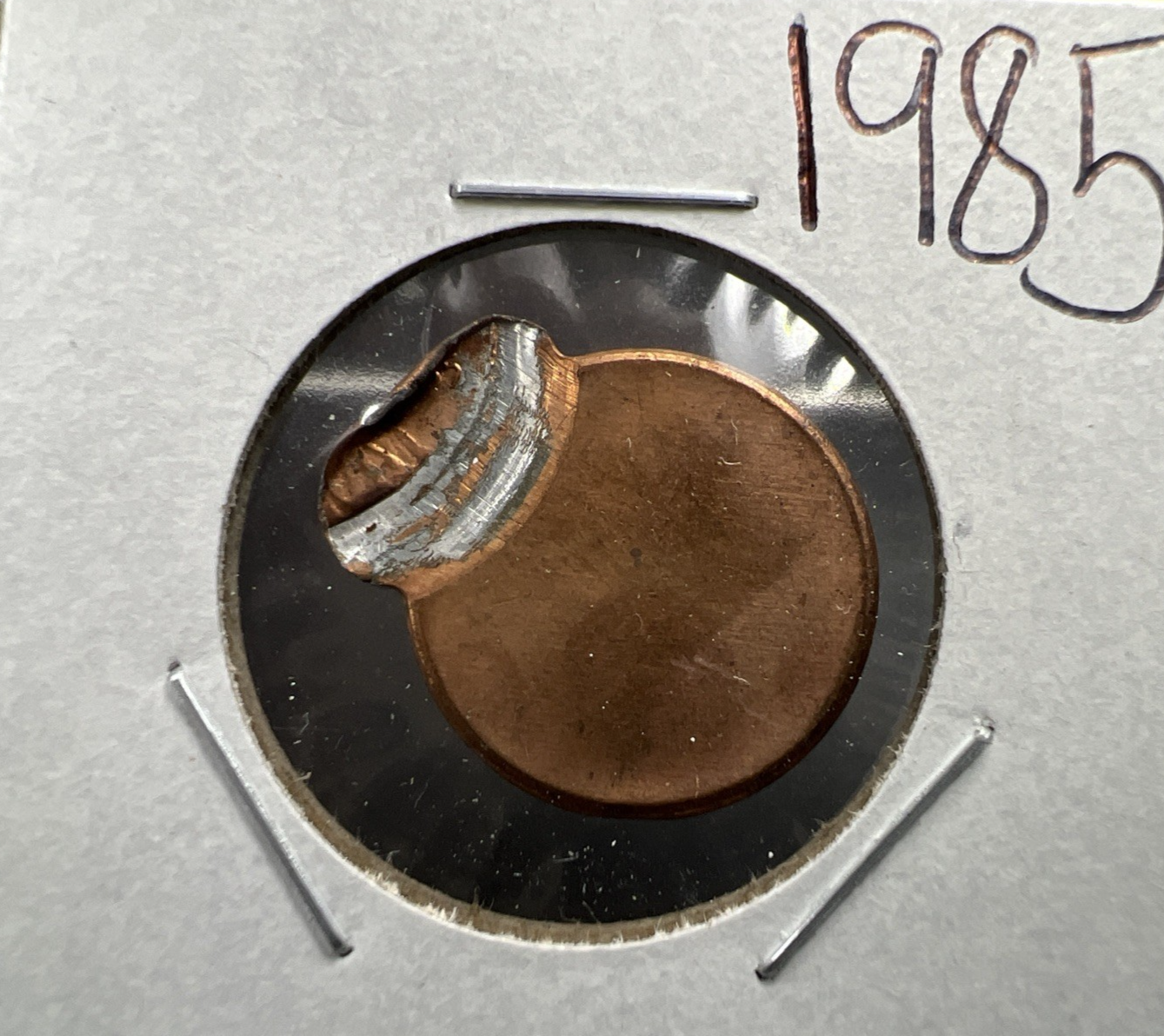 85% Off Center Lincoln Memorial Cent 1985 Uncirculated