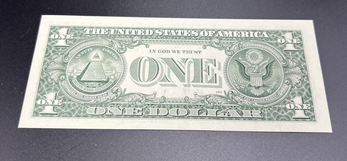 2006 $1 FRN Federal Reserve Note Neat Serial #01018787 CH UNC