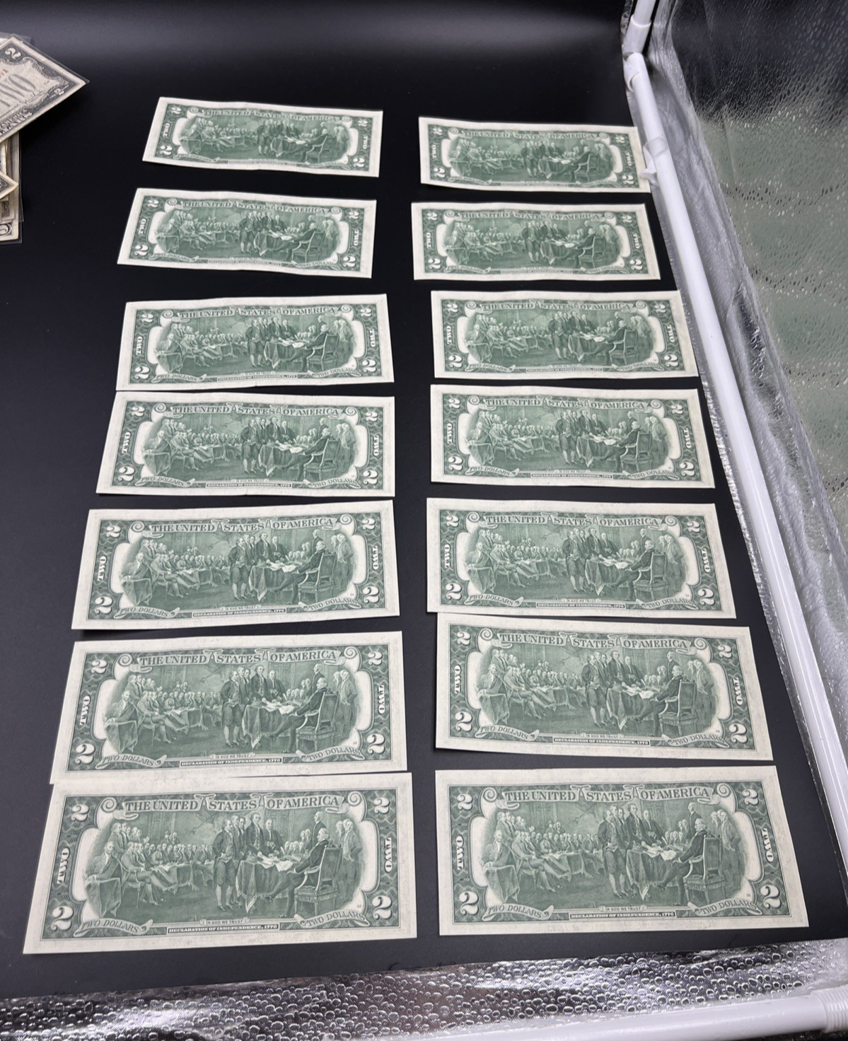 20 Consecutive 1976 $2 Two Dollar FRN Federal Reserve Notes CH AU / CU UNC #36