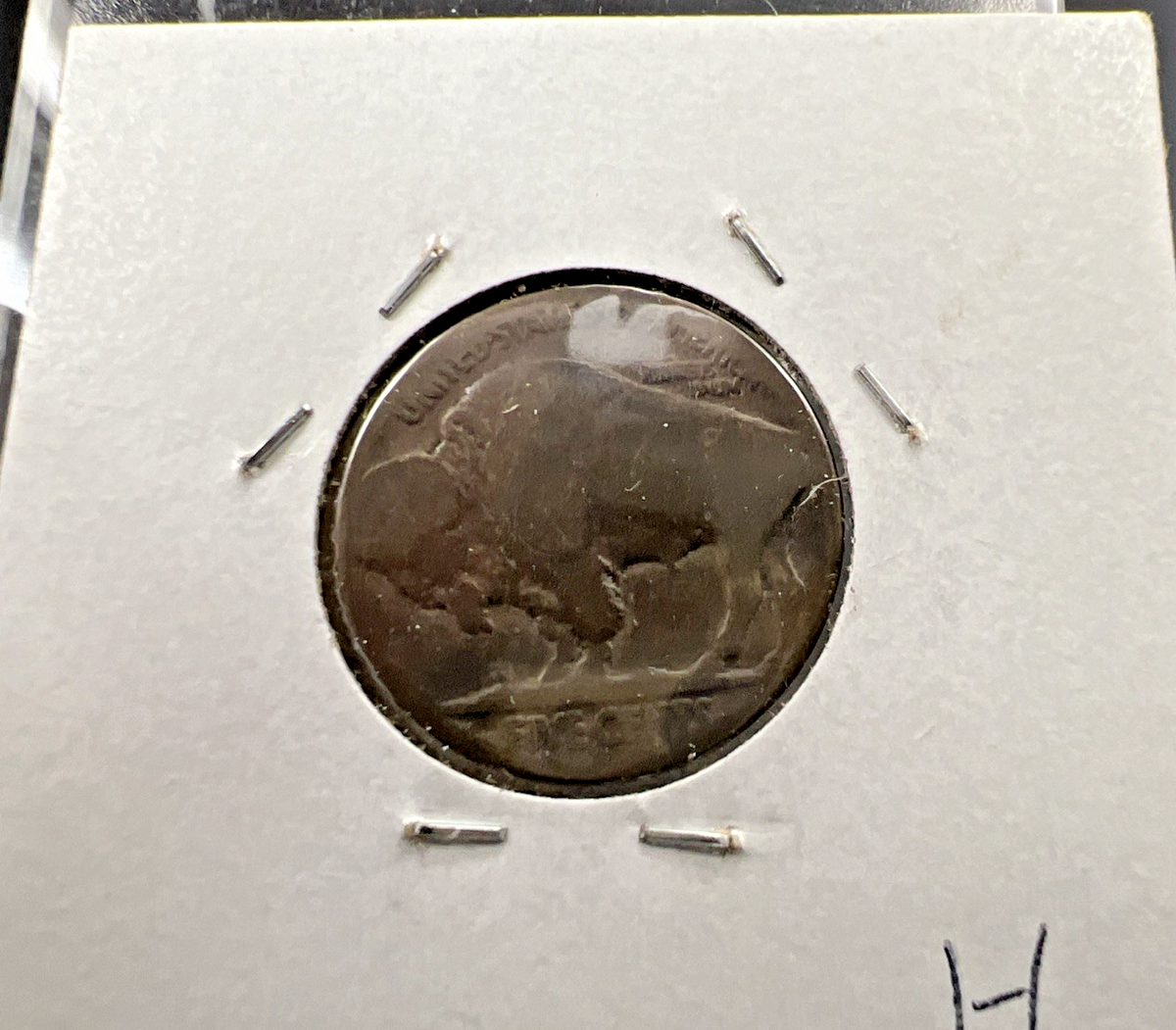Hobo Buffalo Nickel Coin Modern Carving SKU#H