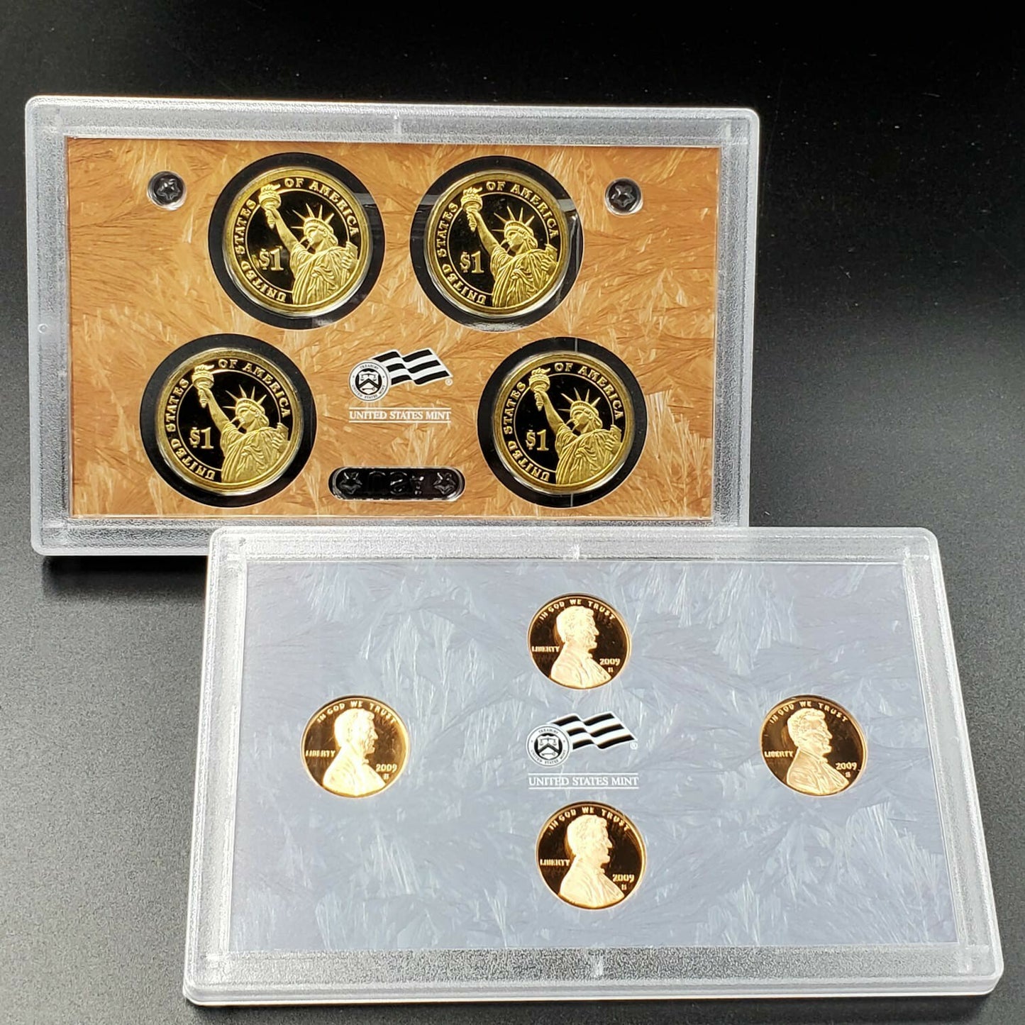 2009 S US Proof Clad 18 Coin Set OGP