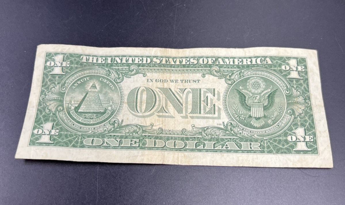 1957 A $1 One Dollar US Silver Certificate VG Circ Neat Serial #59991939