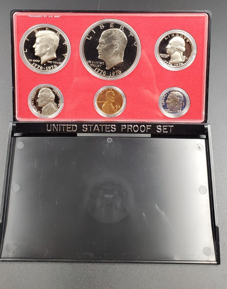 1976 S Proof Set Original Box 6 Coins US Mint