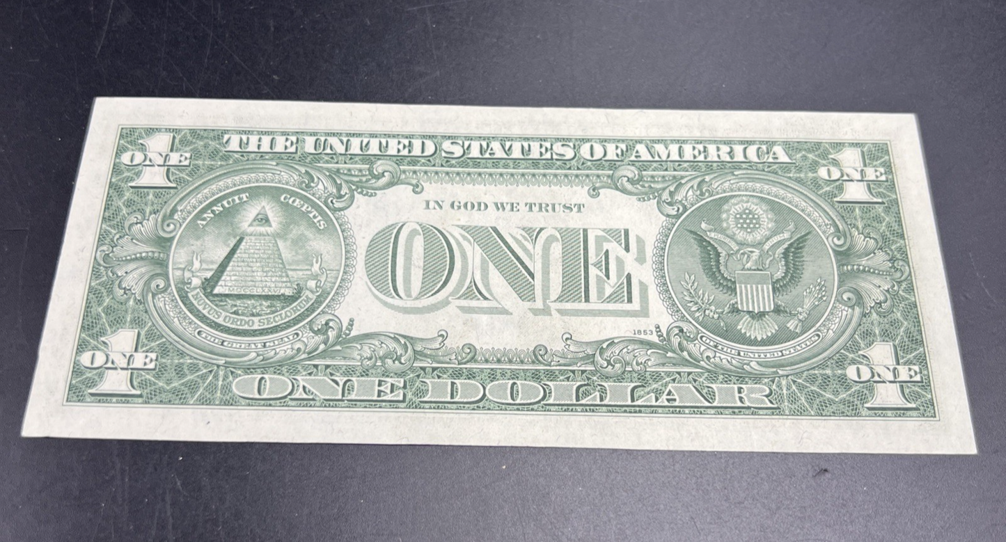 1974 $1 FRN Federal Reserve Note One Dollar Bill CH UNC #488
