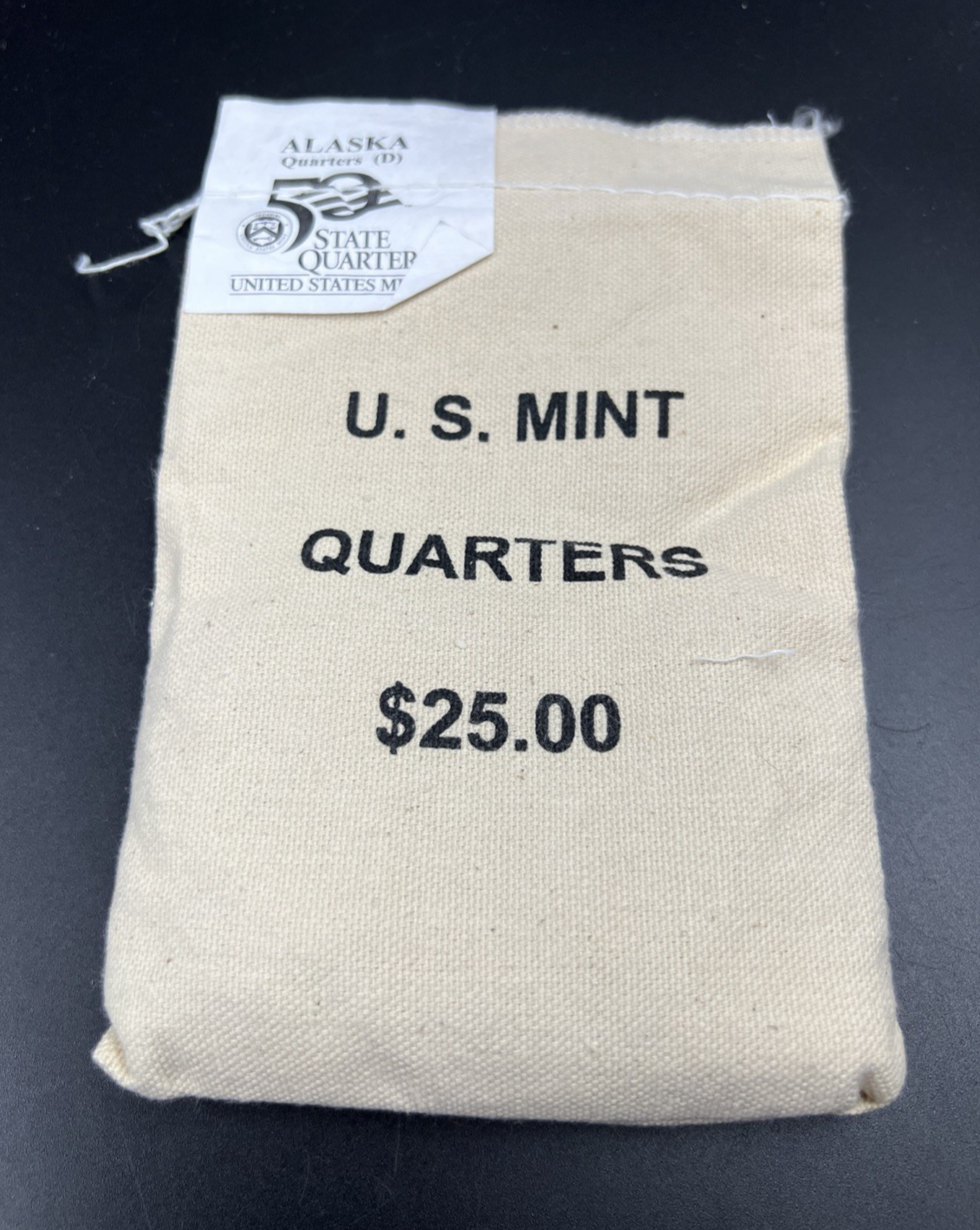 U.S. Mint Bag of 100 2008 D Alaska State Statehood Quarters BU UNC