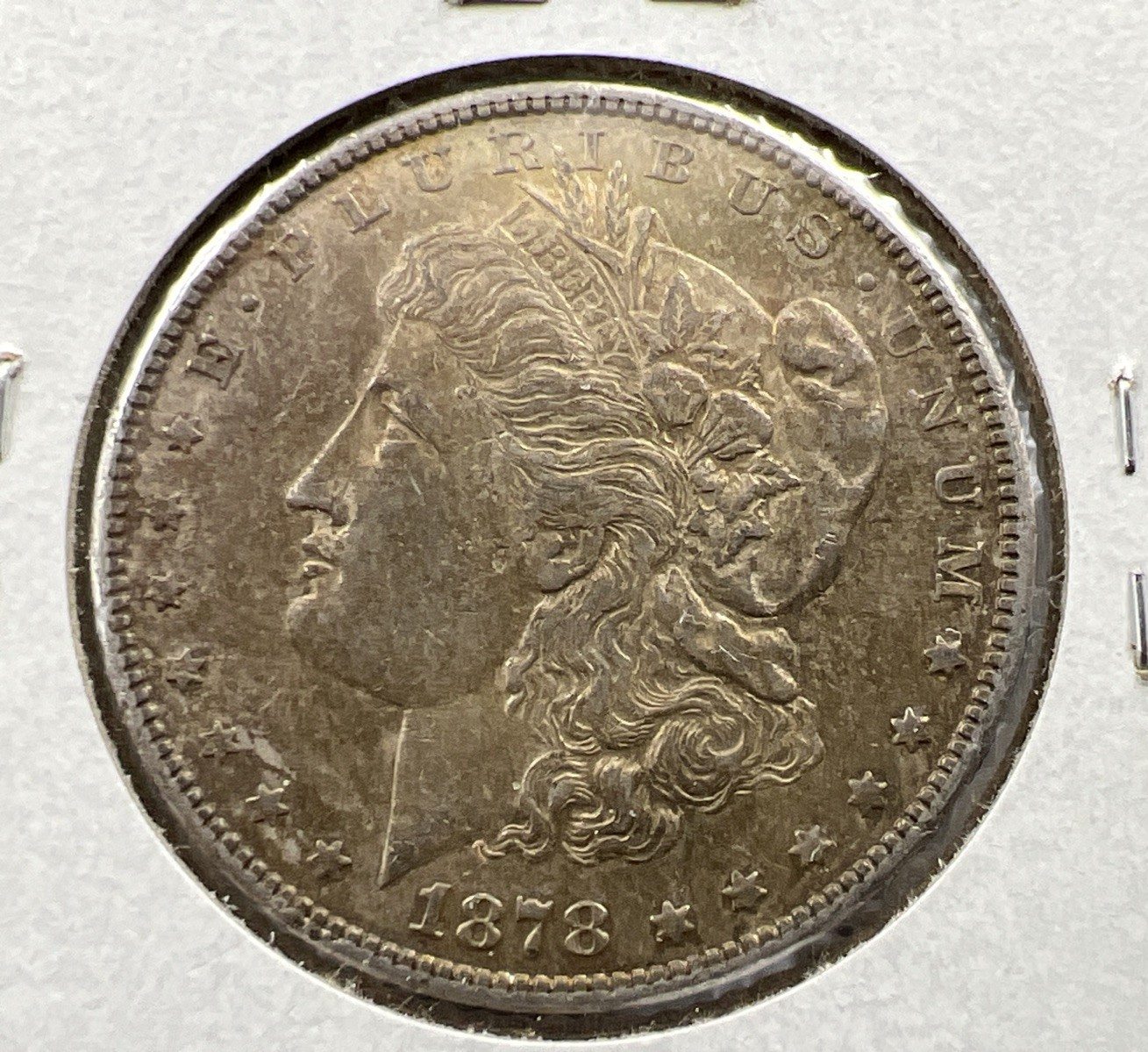 1878 S $1 Morgan Silver Dollar Coin VAM 18 XF EF Extra Fine Circ Spaghetti Wing