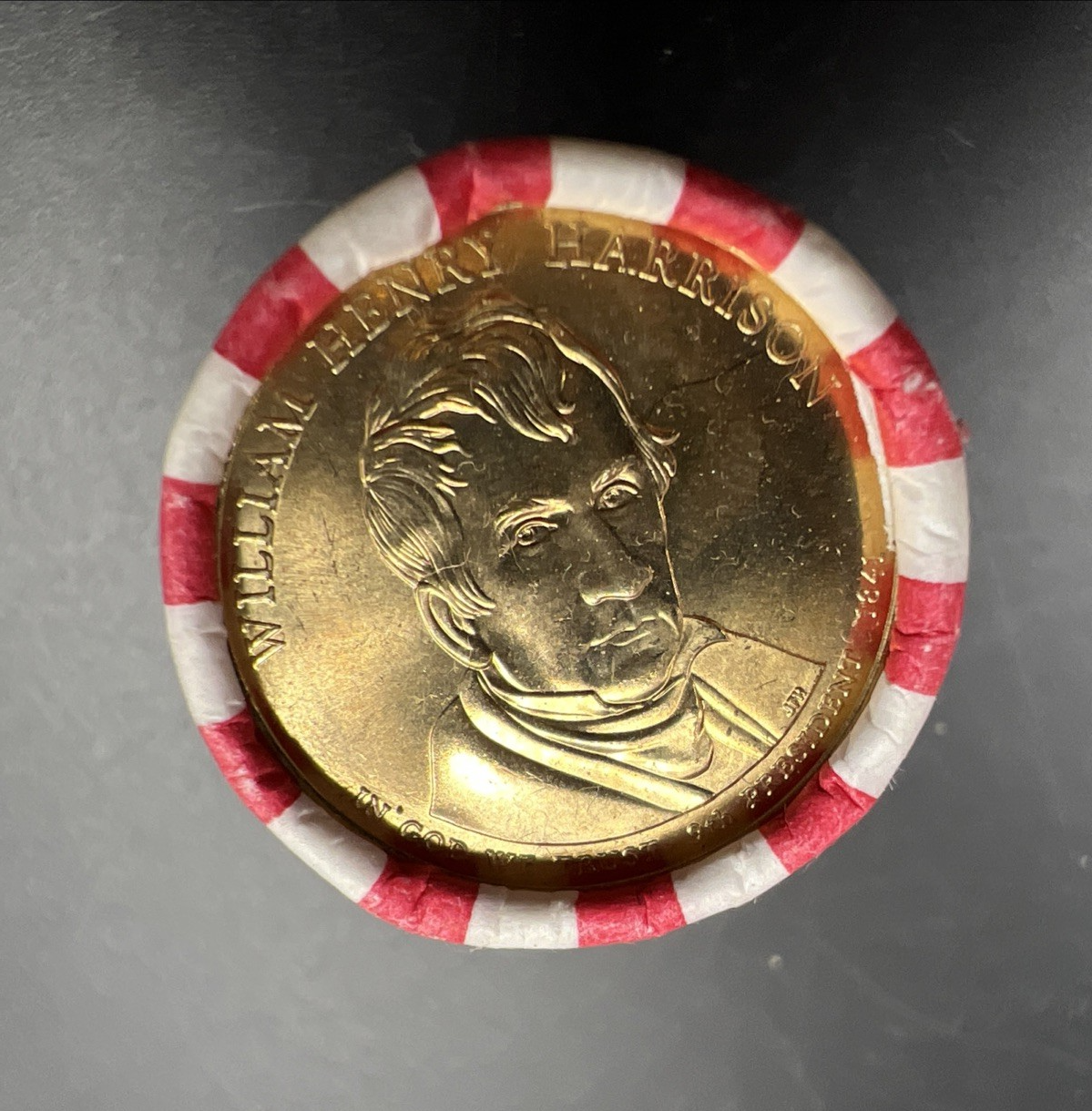 2009 P William Henry Harrison Presidential Dollar US Mint BU Roll 25 Coins