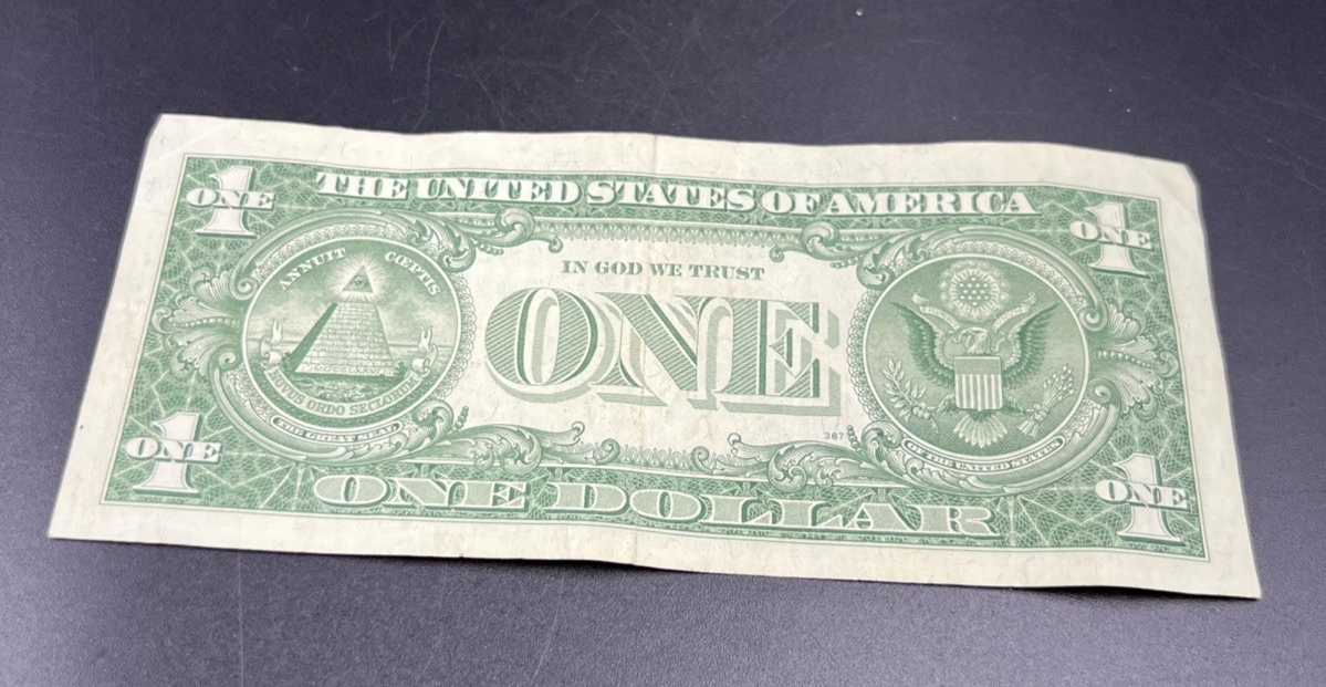 1957 * Star $1 One Dollar Silver Certificate  CH Fine / VF #45