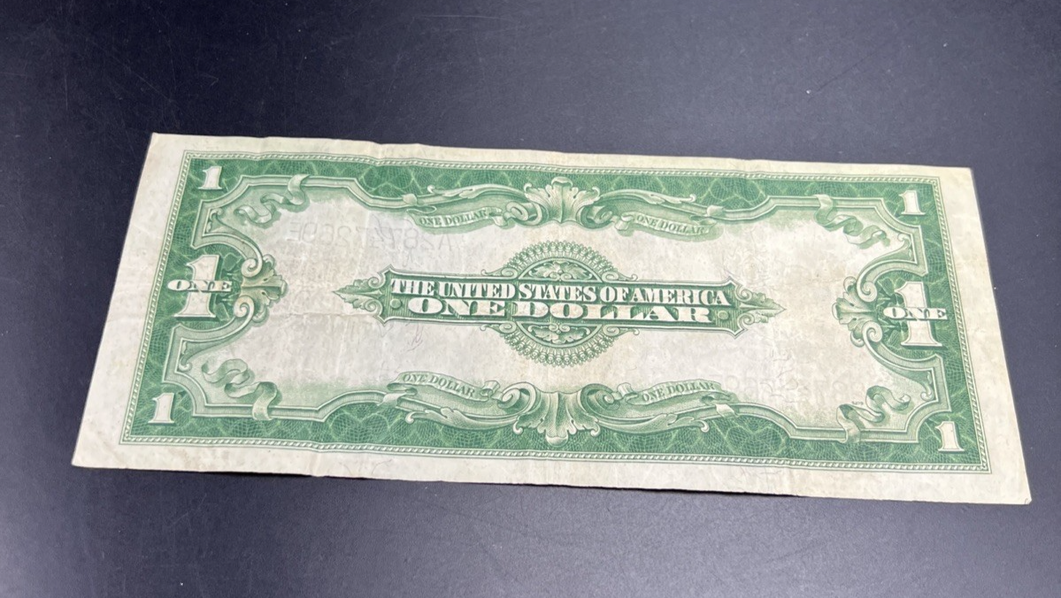 1923 $1 One Dollar Silver Certificate Choice VG Very Good FR 238 Woods White #28