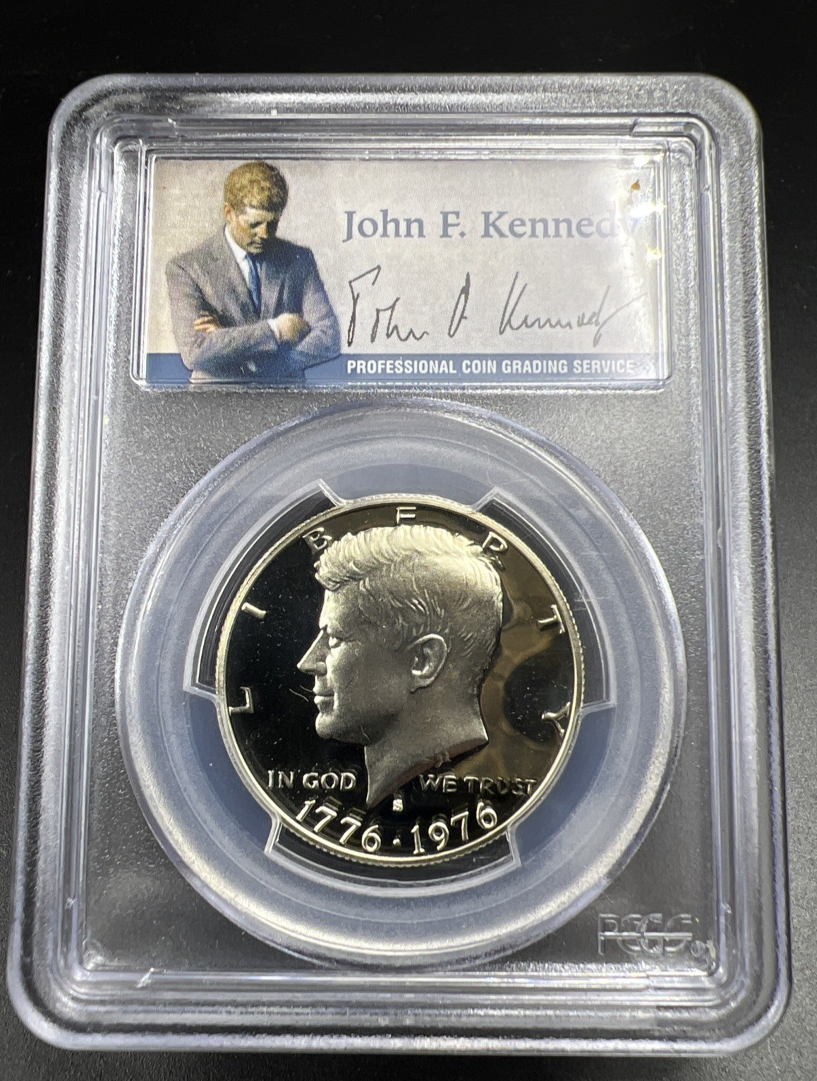 1976 S 50c Kennedy 40% Silver Half Dollar Coin PR69 DCAM PCGS #007
