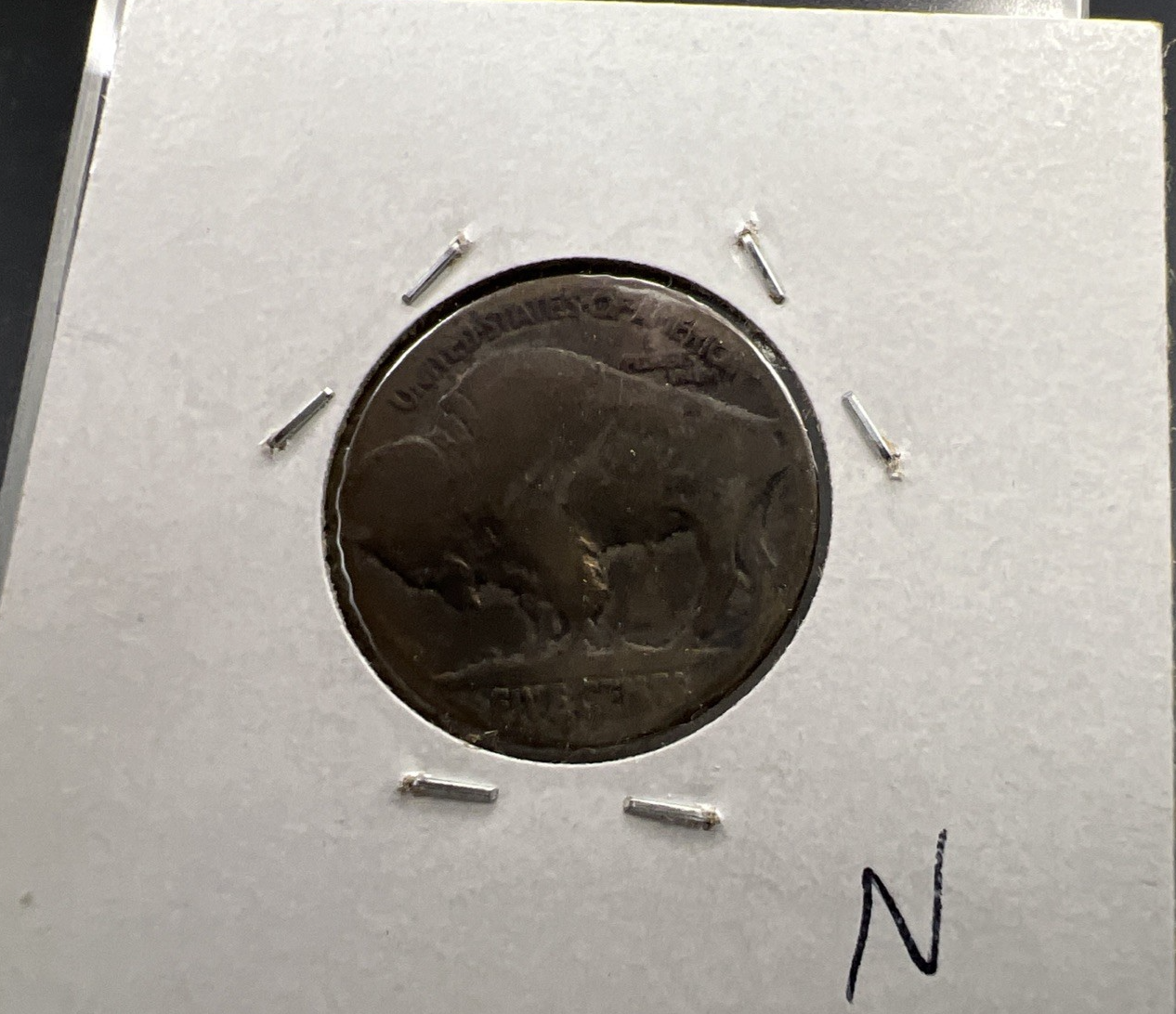 Hobo Buffalo Nickel Coin Modern Carving SKU#N
