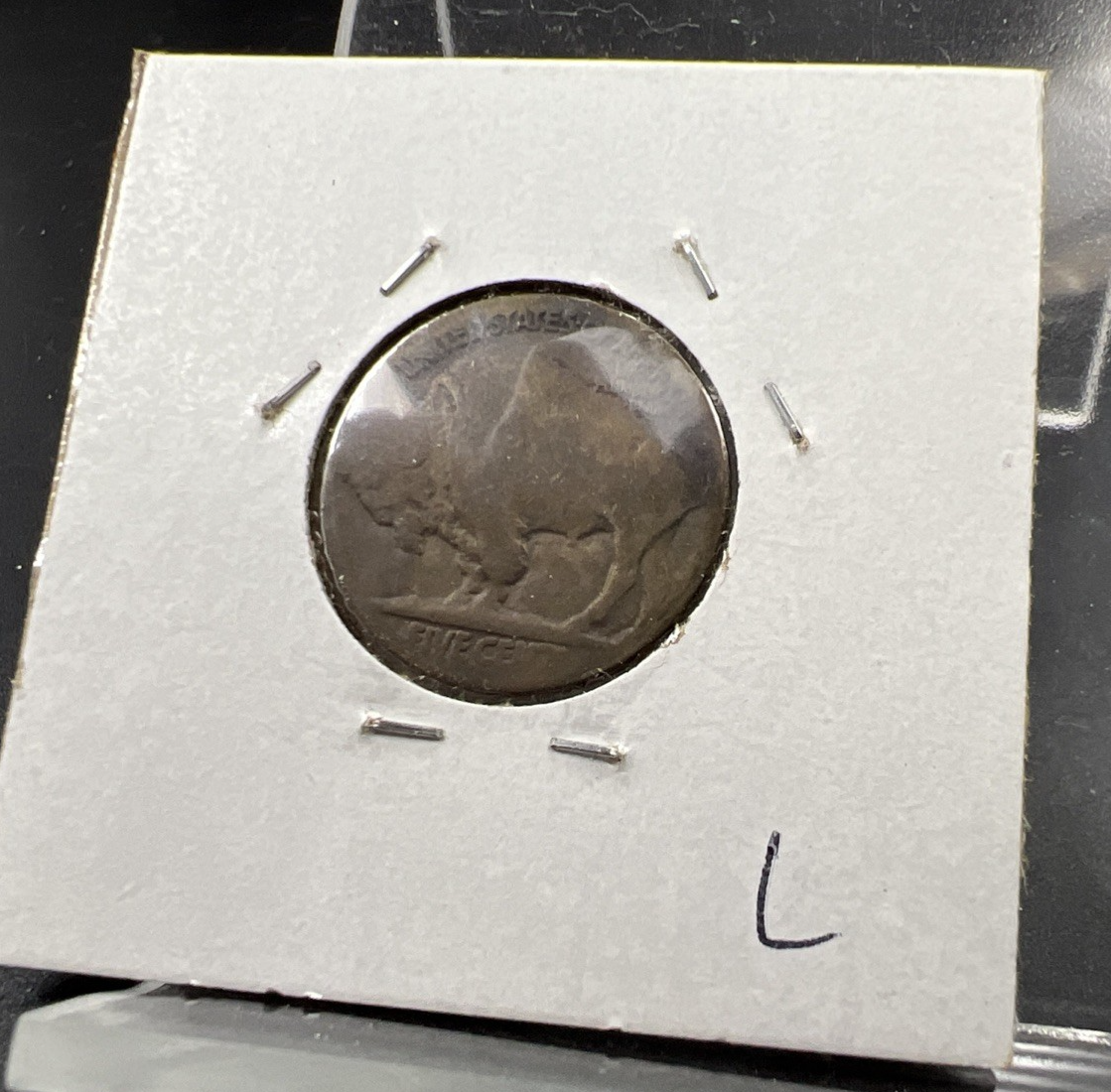 Hobo Buffalo Nickel Coin Modern Carving SKU#L