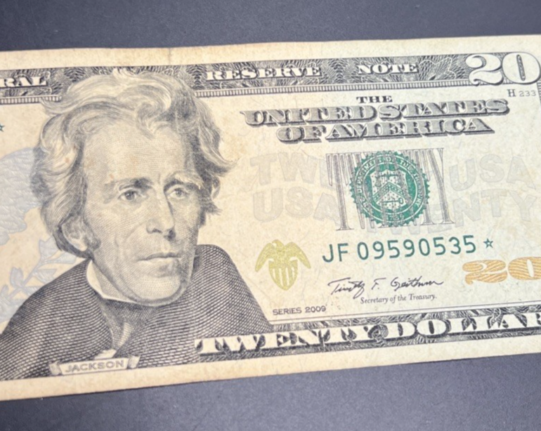 2009 $20 * Star Federal Reserve Note VG Circ #535