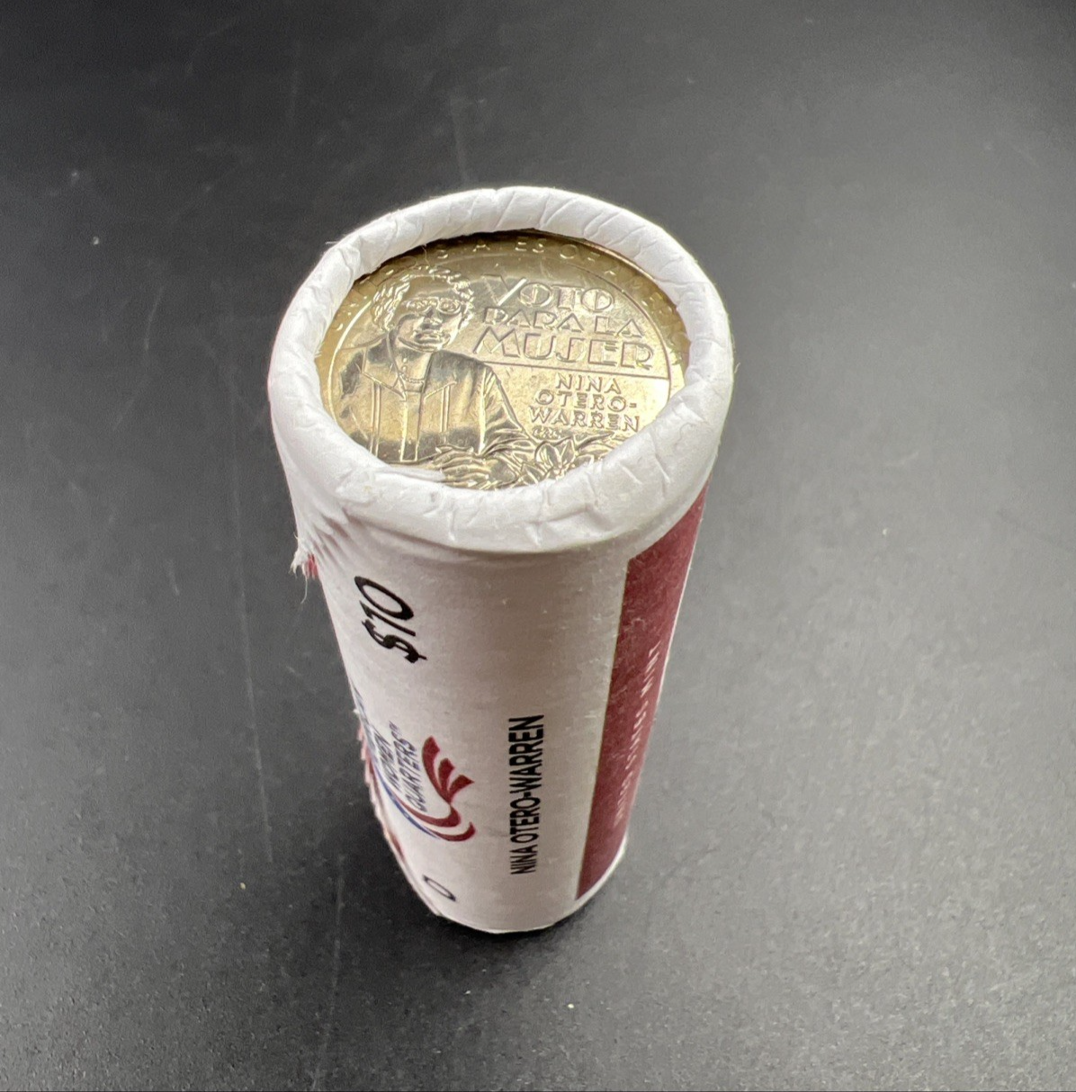 US Mint Certified 2022 D Nina Otero-Warren Women's Quarter 40 Coin BU Roll