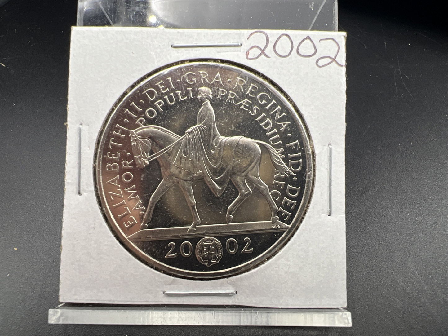 2002 Golden Jubilee Great Britain 5 Pounds Coin BU UNC