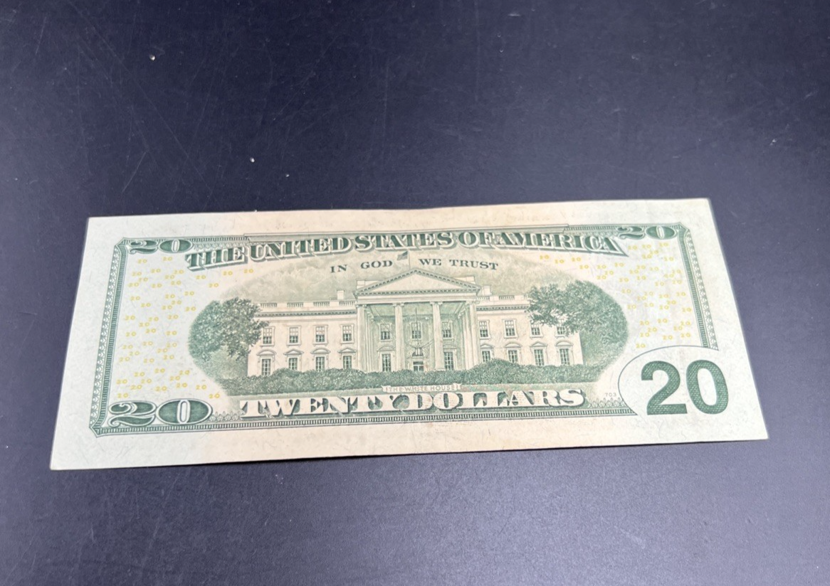 2013 $20 FRN Federal Reserve Note XF EF Extra Fine Circ Neat Serial # 32227333